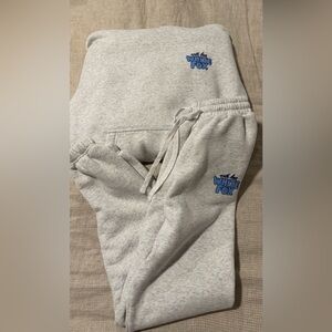 White for tracksuit matching set.